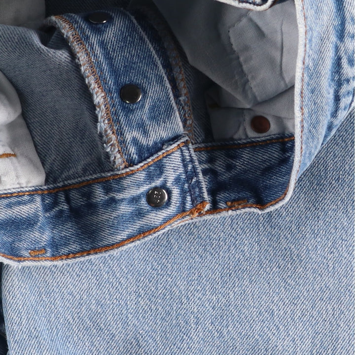 90'S Levi's Straight Denim Pants, Made in USA, Men's, W30 Size, Vintage cotton Blue type light blue Vintage Second Hand