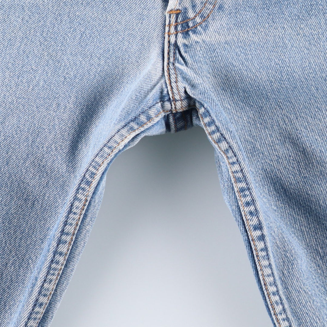 90'S Levi's Straight Denim Pants, Made in USA, Men's, W30 Size, Vintage cotton Blue type light blue Vintage Second Hand