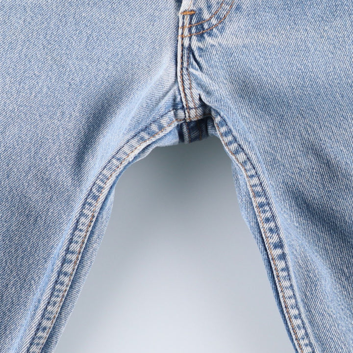 90'S Levi's Straight Denim Pants, Made in USA, Men's, W30 Size, Vintage cotton Blue type light blue Vintage Second Hand