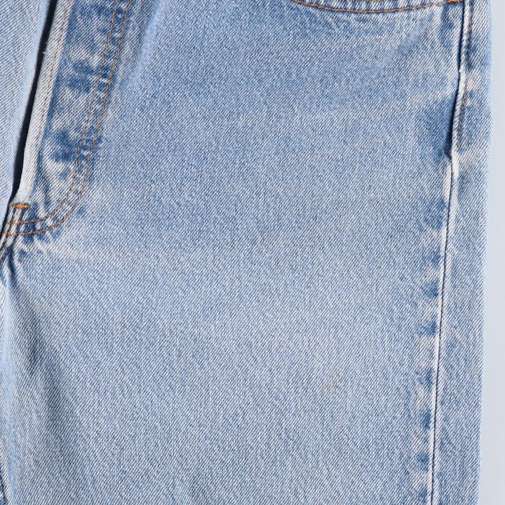 90'S Levi's Straight Denim Pants, Made in USA, Men's, W30 Size, Vintage cotton Blue type light blue Vintage Second Hand