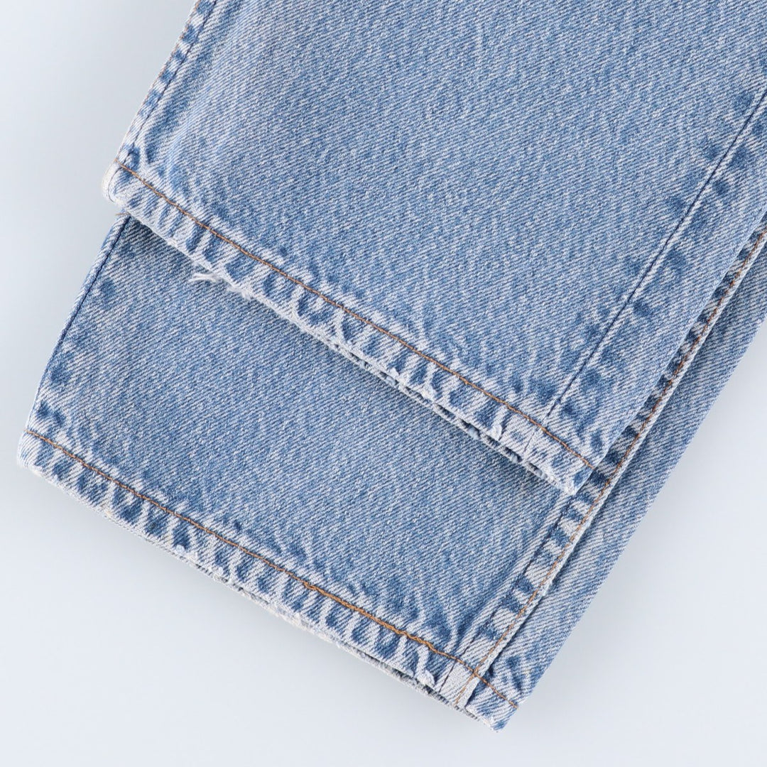 90'S Levi's Straight Denim Pants, Made in USA, Men's, W30 Size, Vintage cotton Blue type light blue Vintage Second Hand