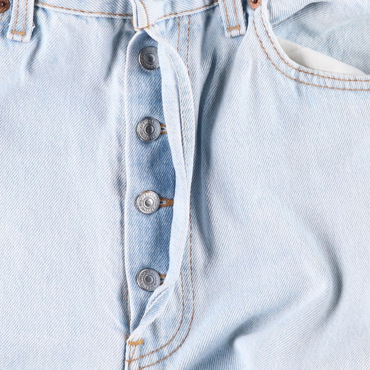 90'S Levi's 501-0134 Straight Denim Pants Made in USA Men's W32 Vintage cotton Blue type light blue Vintage Second Hand
