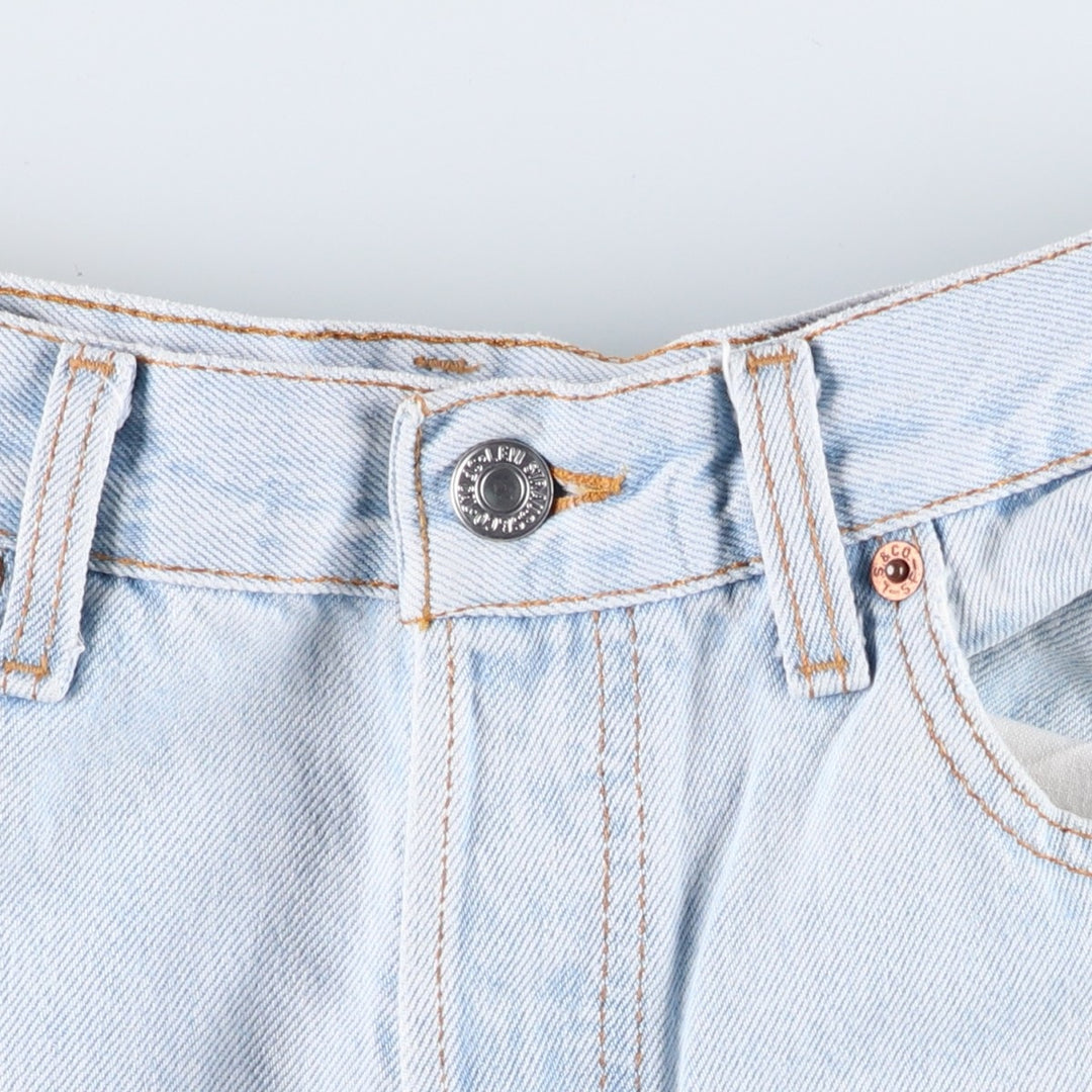 90'S Levi's 501-0134 Straight Denim Pants Made in USA Men's W32 Vintage cotton Blue type light blue Vintage Second Hand
