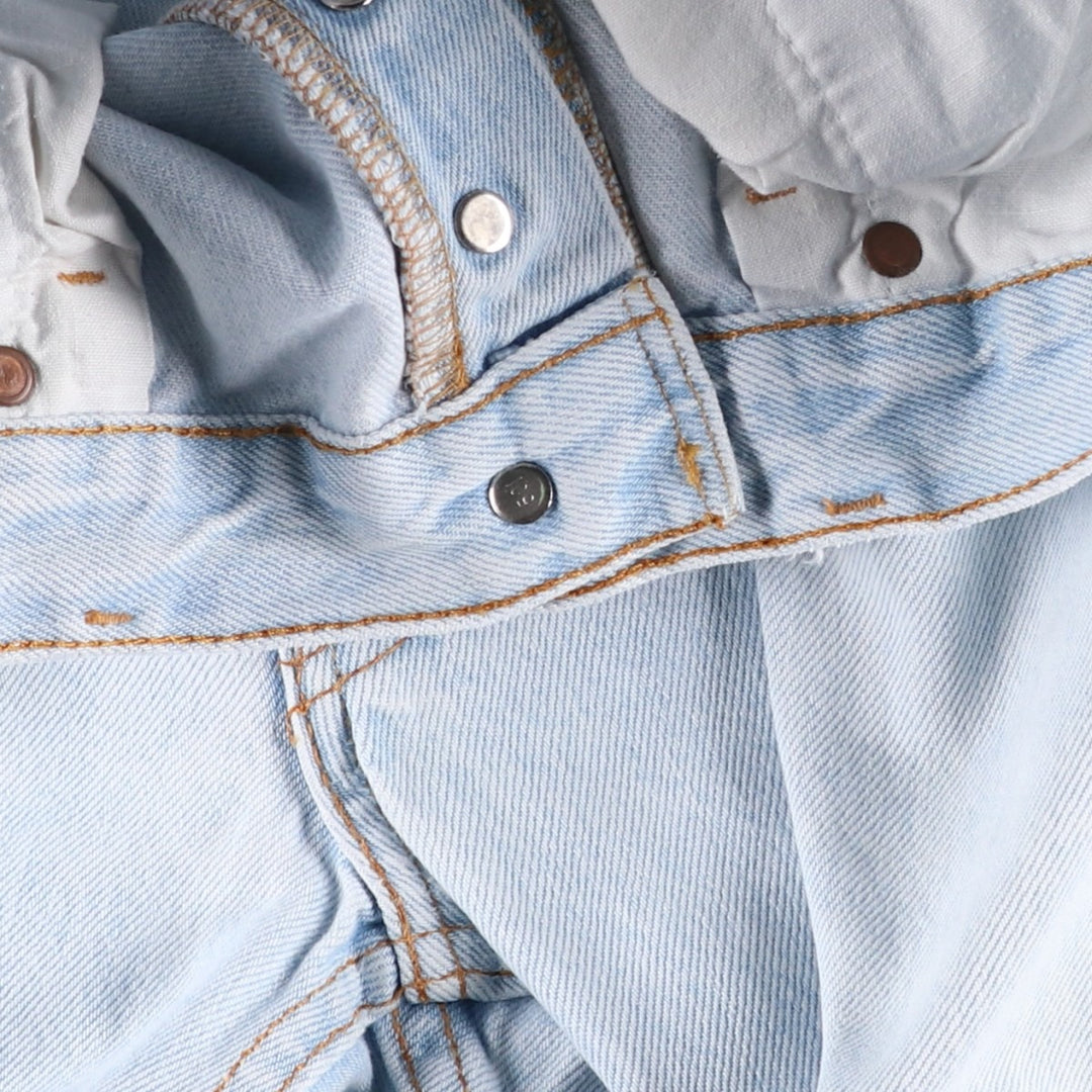 90'S Levi's 501-0134 Straight Denim Pants Made in USA Men's W32 Vintage cotton Blue type light blue Vintage Second Hand