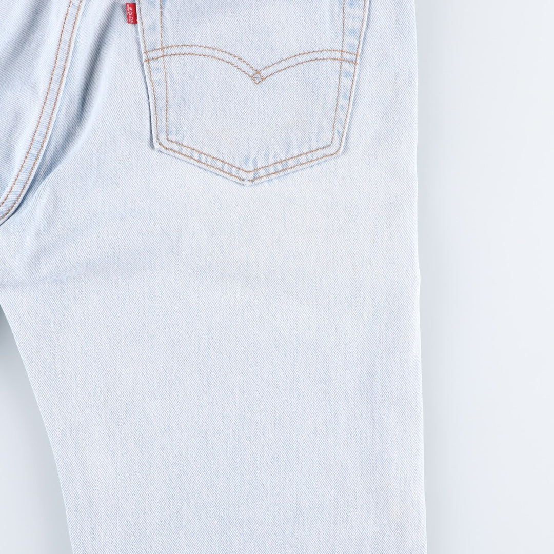 90'S Levi's 501-0134 Straight Denim Pants Made in USA Men's W32 Vintage cotton Blue type light blue Vintage Second Hand