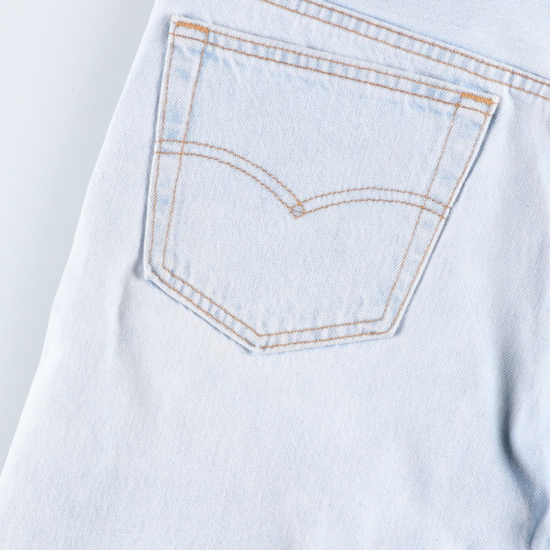 90'S Levi's 501-0134 Straight Denim Pants Made in USA Men's W32 Vintage cotton Blue type light blue Vintage Second Hand