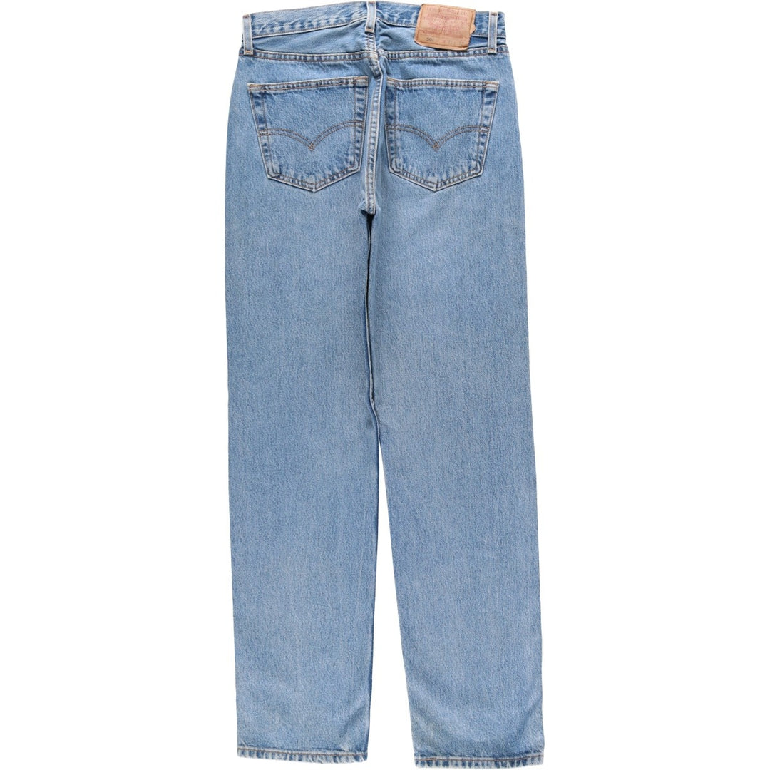 Levi's 501 straight denim pants for men, equivalent to w29 unclear blue type Vintage Second Hand