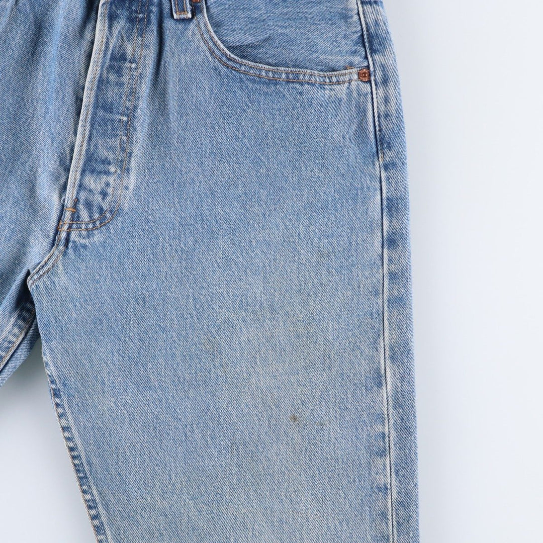 Levi's 501 straight denim pants for men, equivalent to w29 unclear blue type Vintage Second Hand