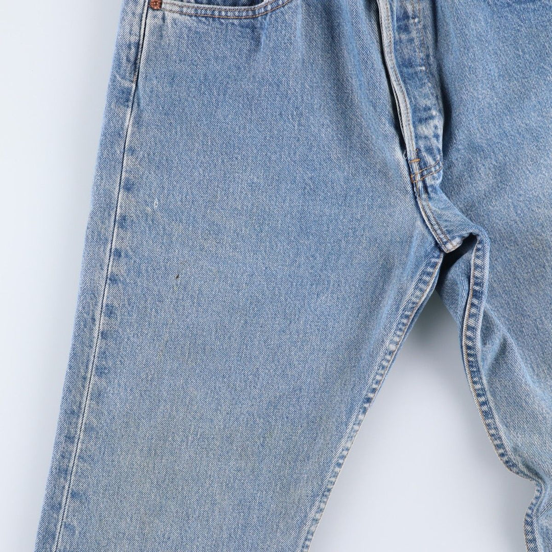 Levi's 501 straight denim pants for men, equivalent to w29 unclear blue type Vintage Second Hand