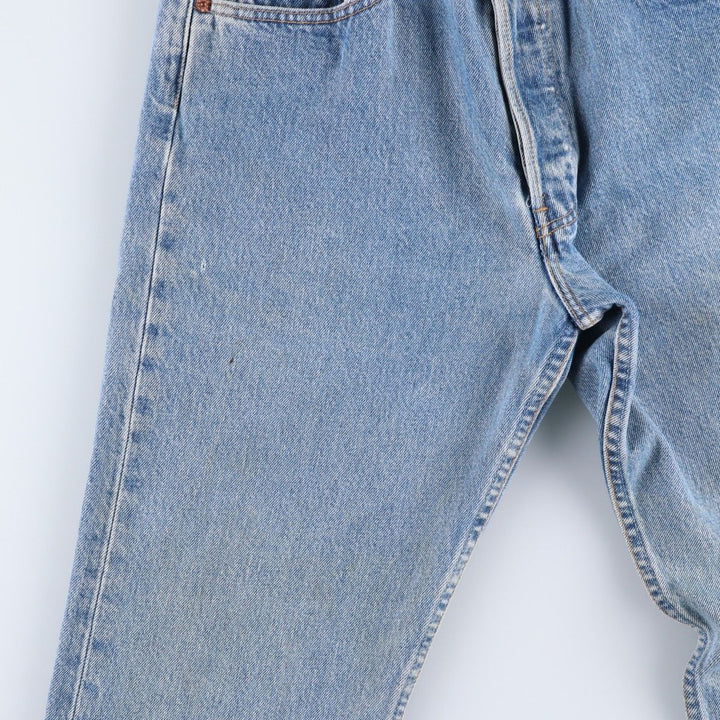 Levi's 501 straight denim pants for men, equivalent to w29 unclear blue type Vintage Second Hand