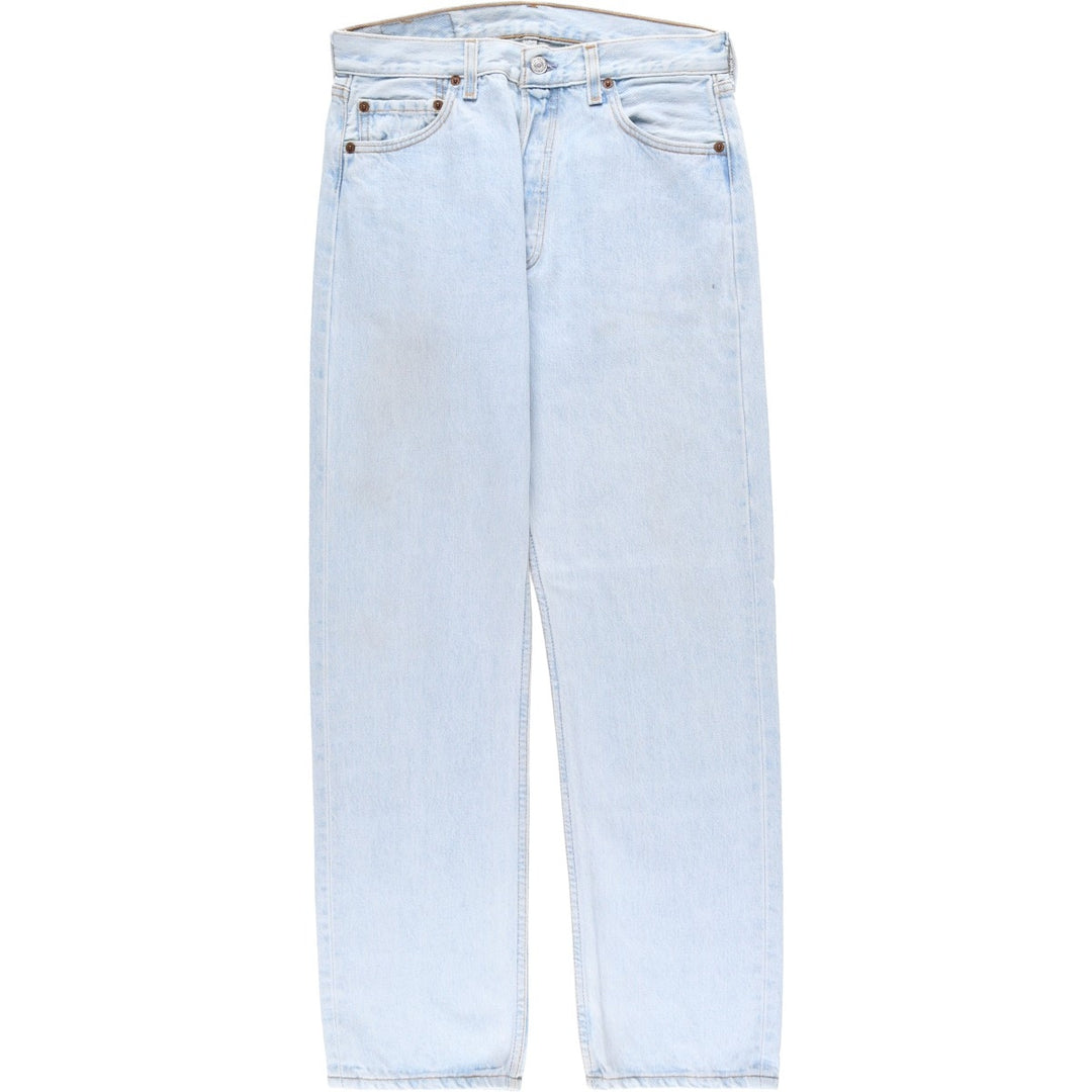 90'S Levi's 501-0134 Straight Denim Pants Made in USA Men's W30 Vintage cotton Blue type light blue Vintage Second Hand