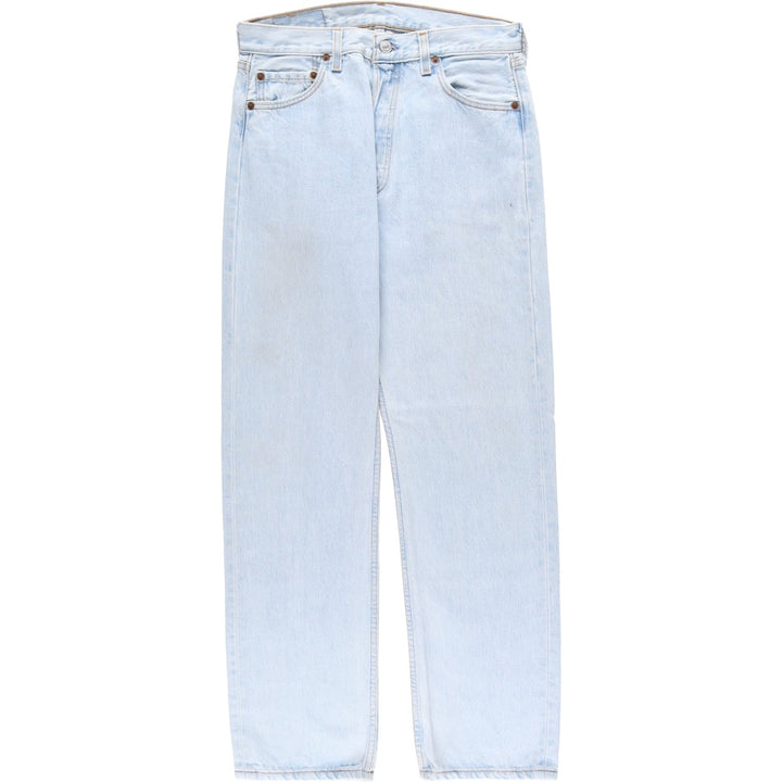 90'S Levi's 501-0134 Straight Denim Pants Made in USA Men's W30 Vintage cotton Blue type light blue Vintage Second Hand