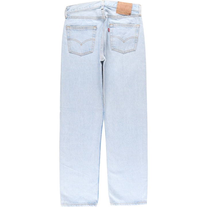 90'S Levi's 501-0134 Straight Denim Pants Made in USA Men's W30 Vintage cotton Blue type light blue Vintage Second Hand