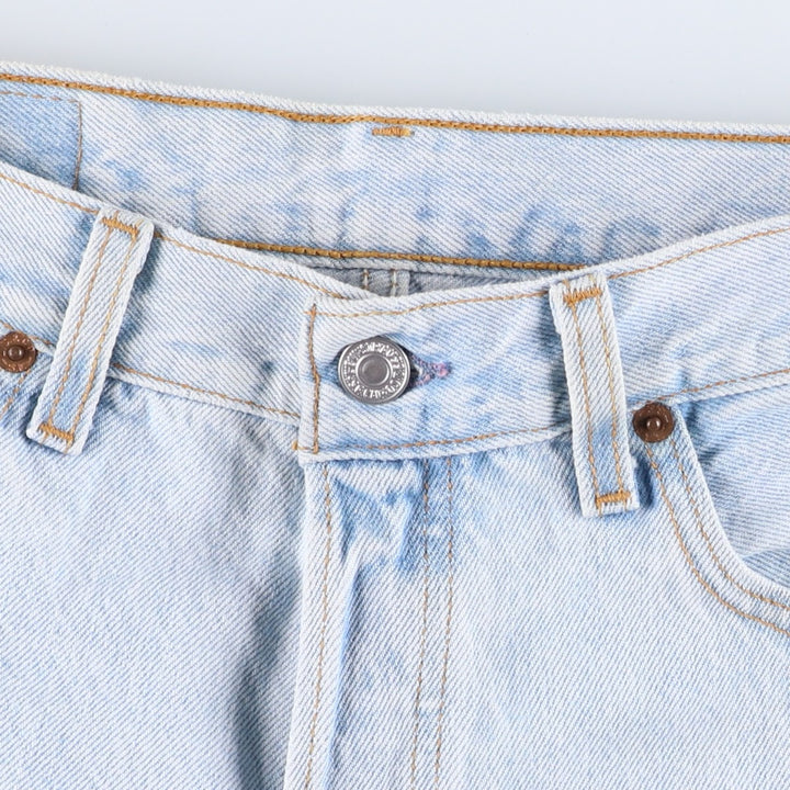 90'S Levi's 501-0134 Straight Denim Pants Made in USA Men's W30 Vintage cotton Blue type light blue Vintage Second Hand