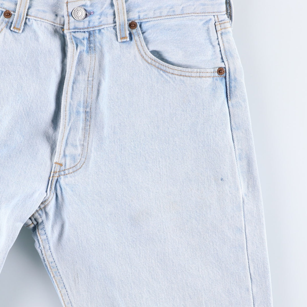 90'S Levi's 501-0134 Straight Denim Pants Made in USA Men's W30 Vintage cotton Blue type light blue Vintage Second Hand