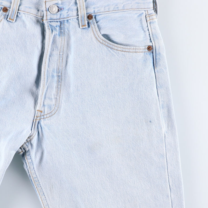 90'S Levi's 501-0134 Straight Denim Pants Made in USA Men's W30 Vintage cotton Blue type light blue Vintage Second Hand