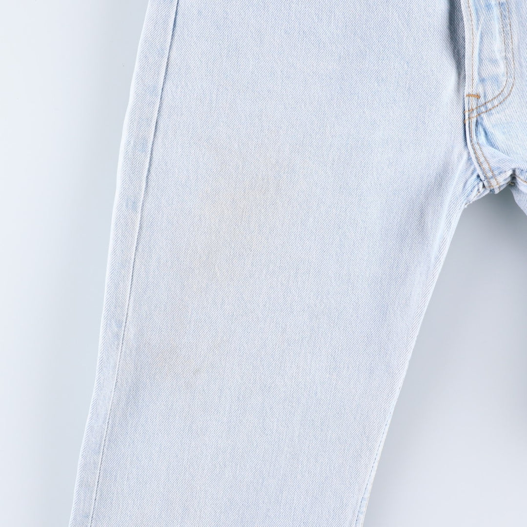 90'S Levi's 501-0134 Straight Denim Pants Made in USA Men's W30 Vintage cotton Blue type light blue Vintage Second Hand