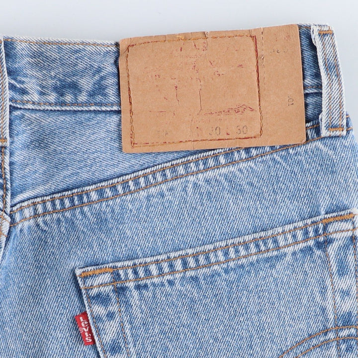 90'S Levi's 501-0193 Straight Denim Pants Made in USA Men's W31 Vintage cotton Blue type light blue Vintage Second Hand