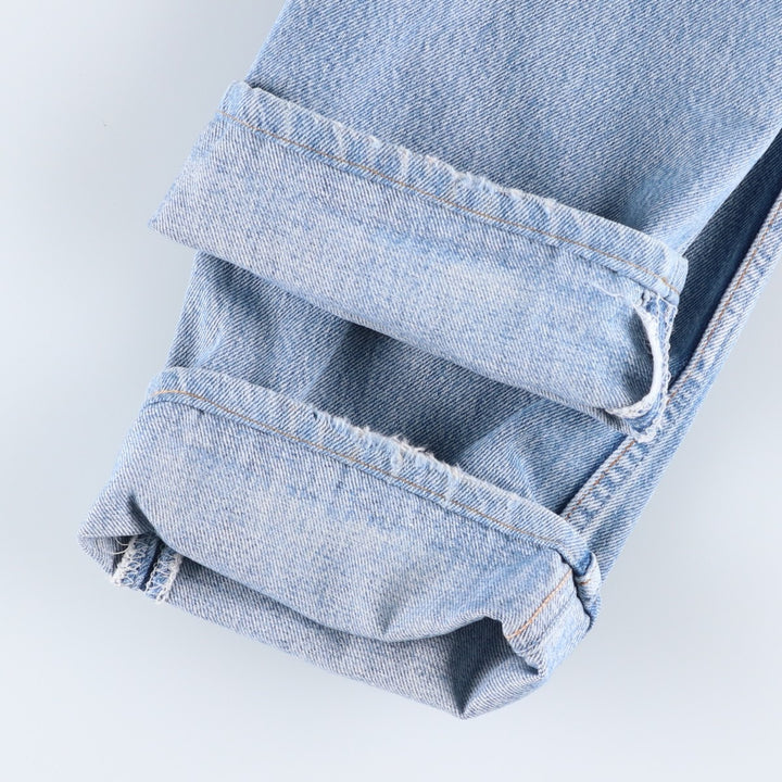 90'S Levi's 501-0193 Straight Denim Pants Made in USA Men's W31 Vintage cotton Blue type light blue Vintage Second Hand