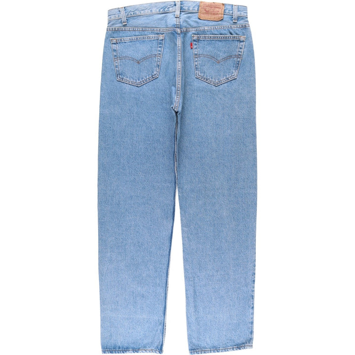 90'S Levi's 501-0191 Straight Denim Pants Made in USA Men's W35 Vintage cotton Blue type light blue Vintage Second Hand
