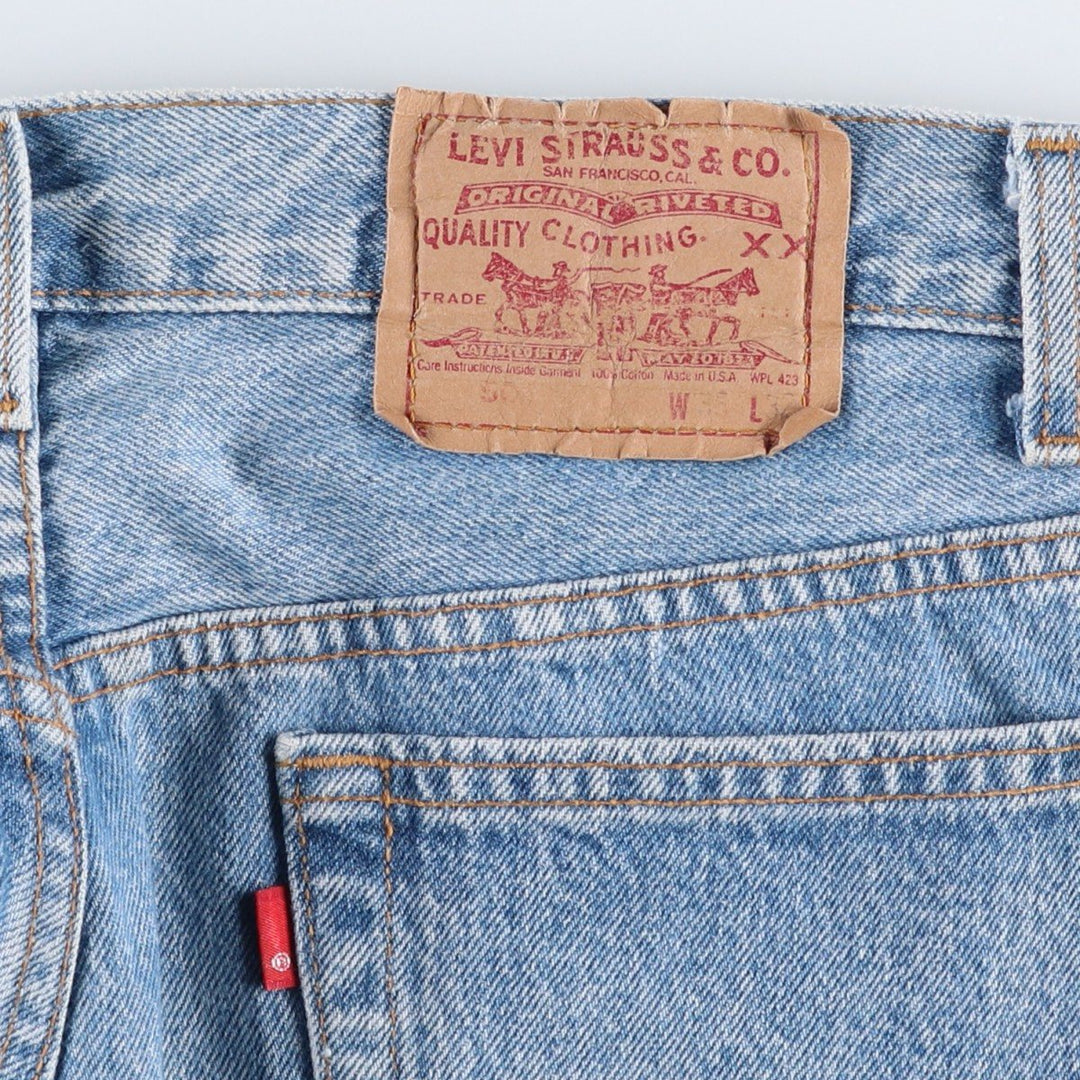 90'S Levi's 501-0191 Straight Denim Pants Made in USA Men's W35 Vintage cotton Blue type light blue Vintage Second Hand