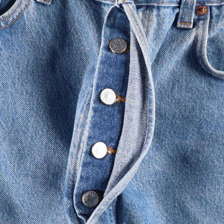 90'S Levi's 501-0191 Straight Denim Pants Made in USA Men's W35 Vintage cotton Blue type light blue Vintage Second Hand