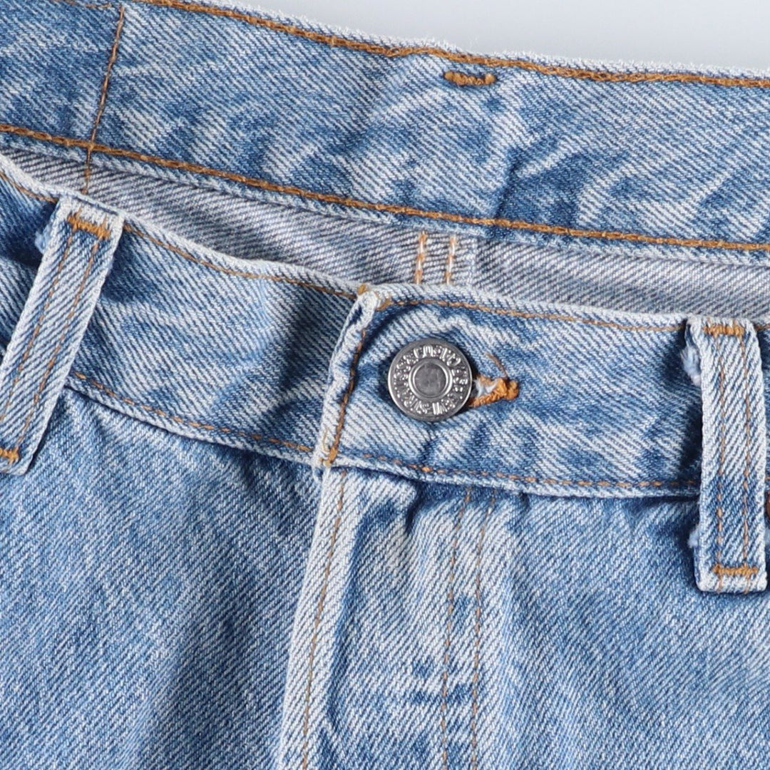 90'S Levi's 501-0191 Straight Denim Pants Made in USA Men's W35 Vintage cotton Blue type light blue Vintage Second Hand