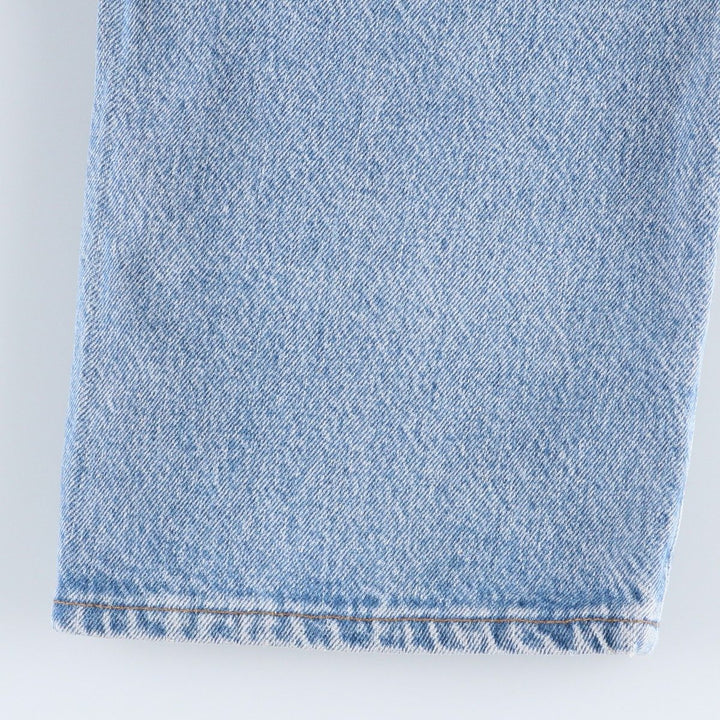 90'S Levi's 501-0191 Straight Denim Pants Made in USA Men's W35 Vintage cotton Blue type light blue Vintage Second Hand