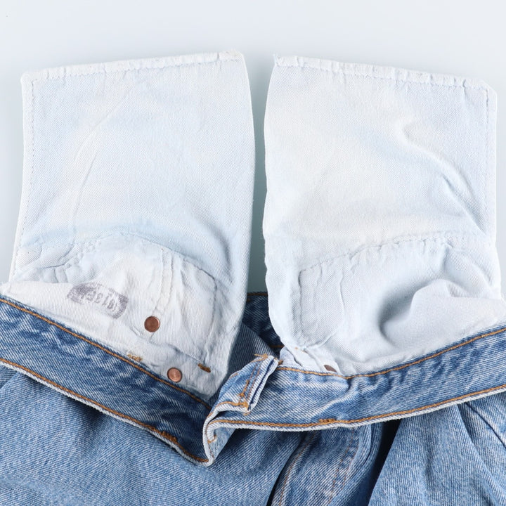 90'S Levi's 501-0191 Straight Denim Pants Made in USA Men's W35 Vintage cotton Blue type light blue Vintage Second Hand