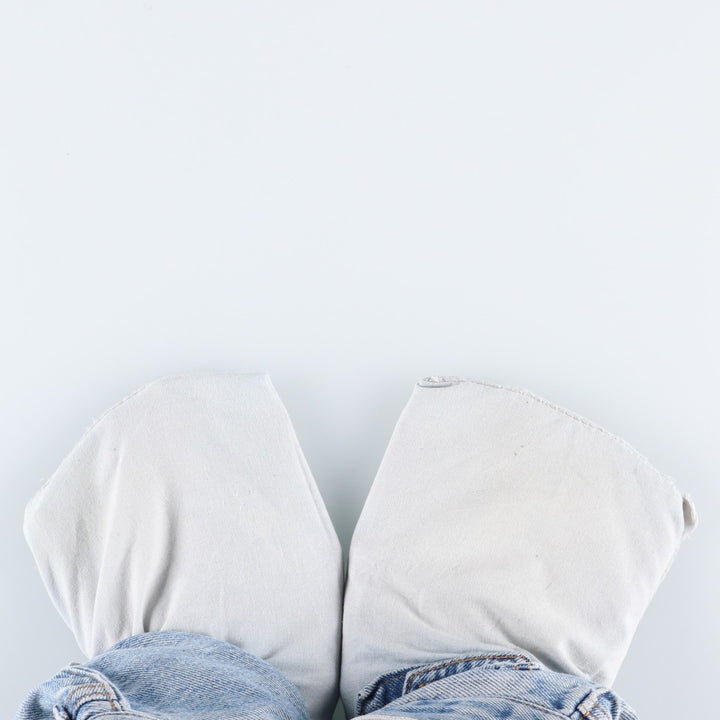 90'S Levi's 501-0193 Straight Denim Pants, Made in USA, Men's, Size 35, Vintage cotton Blue type light blue Vintage Second Hand
