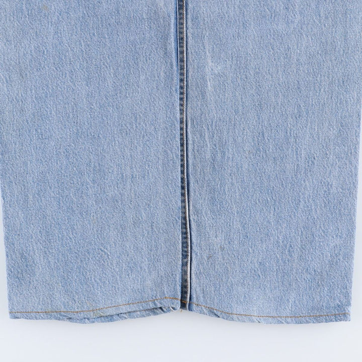90'S Levi's 501-0193 Straight Denim Pants, Made in USA, Men's, Size 35, Vintage cotton Blue type light blue Vintage Second Hand