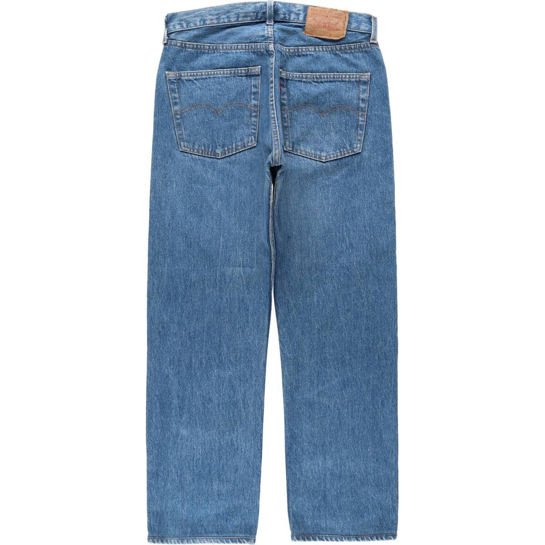 80s-90'S Levi's 501-0000 Straight Denim Pants, Made in USA, Men's Size W32 (approx.), Vintage cotton blue type Vintage Second Hand