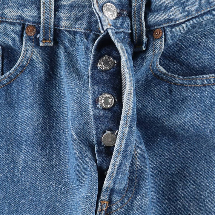 80s-90'S Levi's 501-0000 Straight Denim Pants, Made in USA, Men's Size W32 (approx.), Vintage cotton blue type Vintage Second Hand