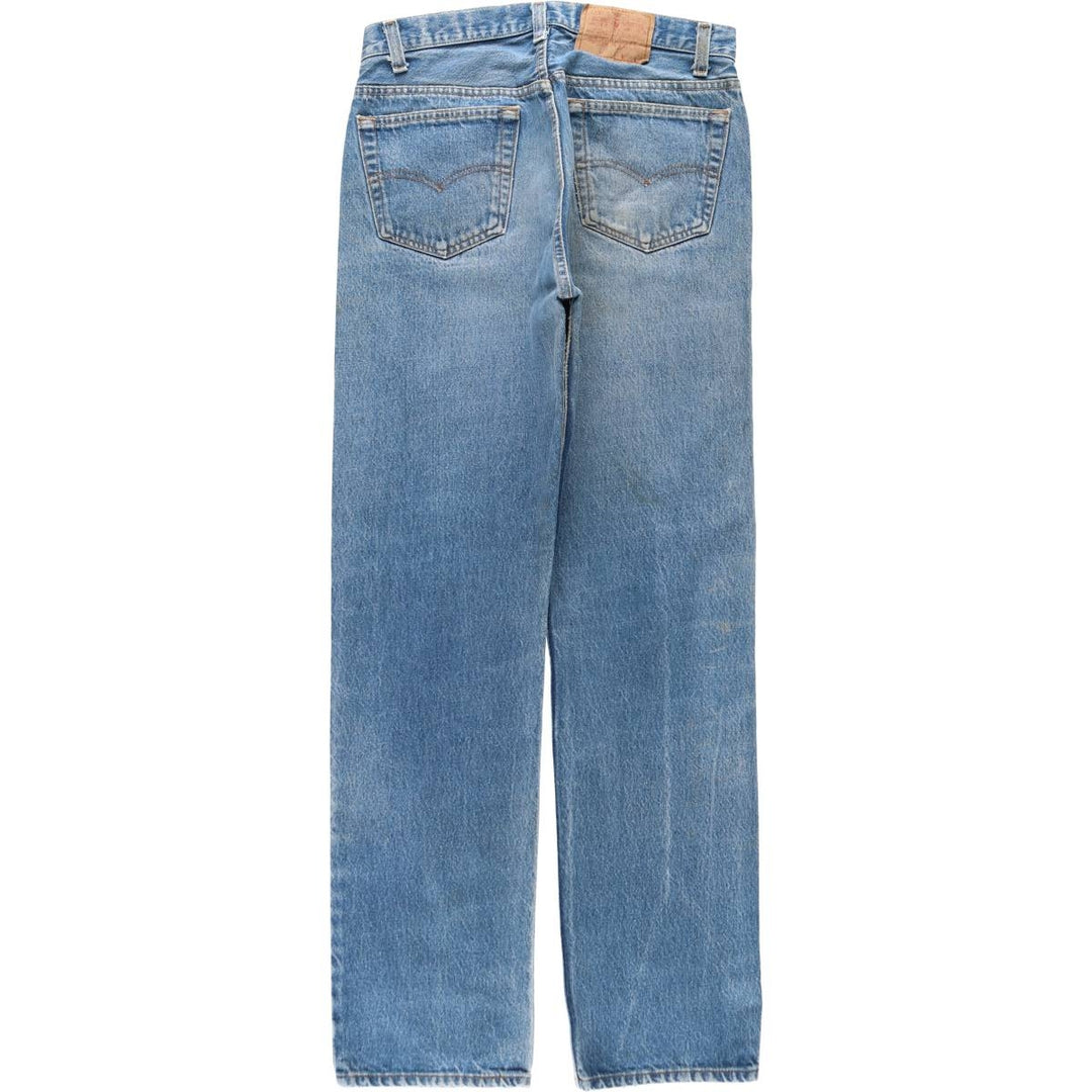 80s-90'S Levi's 501-0000 Straight Denim Pants, Made in USA, Men's Size W32 (approx.), Vintage unclear blue type Vintage Second Hand