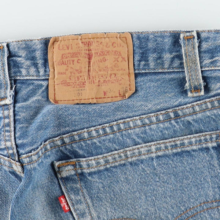 80s-90'S Levi's 501-0000 Straight Denim Pants, Made in USA, Men's Size W32 (approx.), Vintage unclear blue type Vintage Second Hand