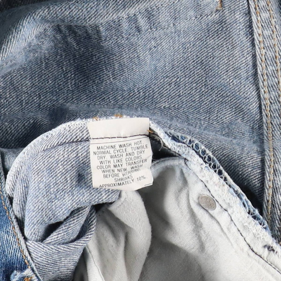 80s-90'S Levi's 501-0000 Straight Denim Pants, Made in USA, Men's Size W32 (approx.), Vintage unclear blue type Vintage Second Hand