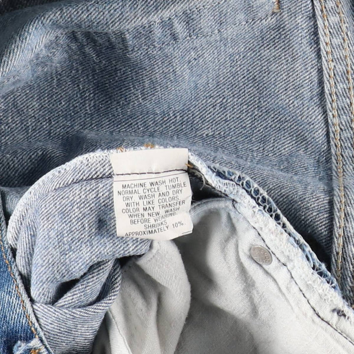 80s-90'S Levi's 501-0000 Straight Denim Pants, Made in USA, Men's Size W32 (approx.), Vintage unclear blue type Vintage Second Hand