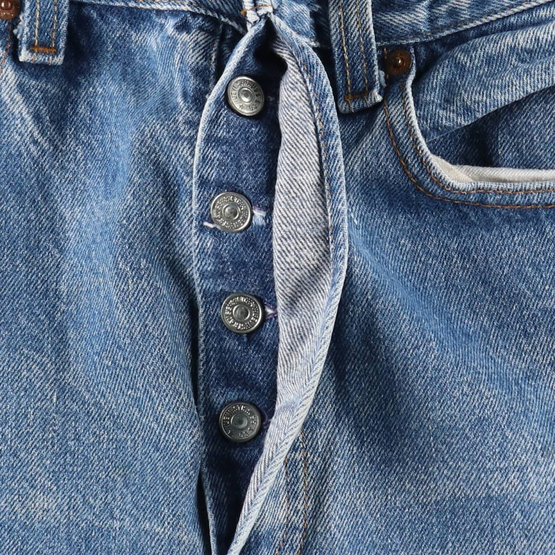80s-90'S Levi's 501-0000 Straight Denim Pants, Made in USA, Men's Size W32 (approx.), Vintage unclear blue type Vintage Second Hand