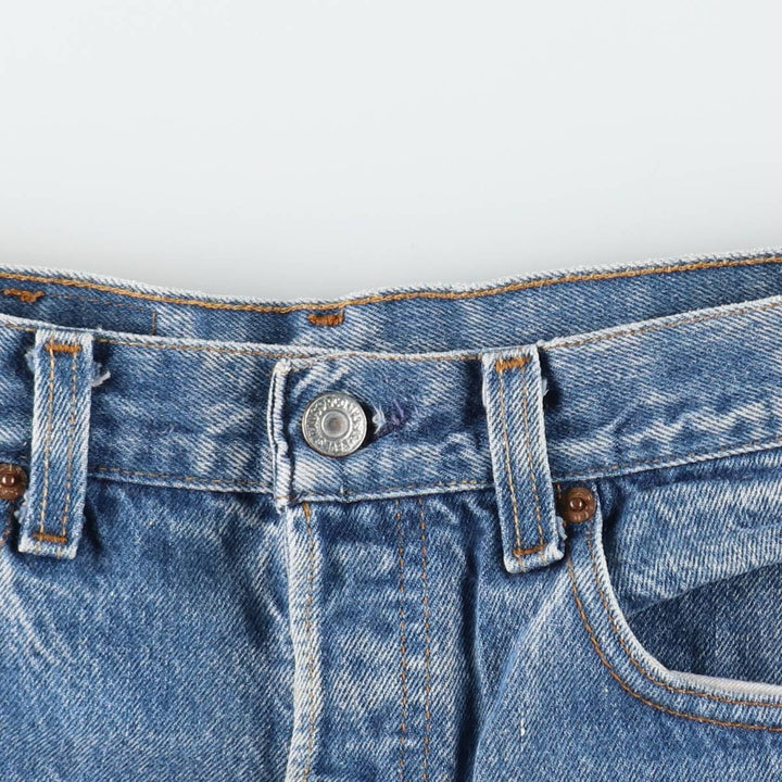 80s-90'S Levi's 501-0000 Straight Denim Pants, Made in USA, Men's Size W32 (approx.), Vintage unclear blue type Vintage Second Hand