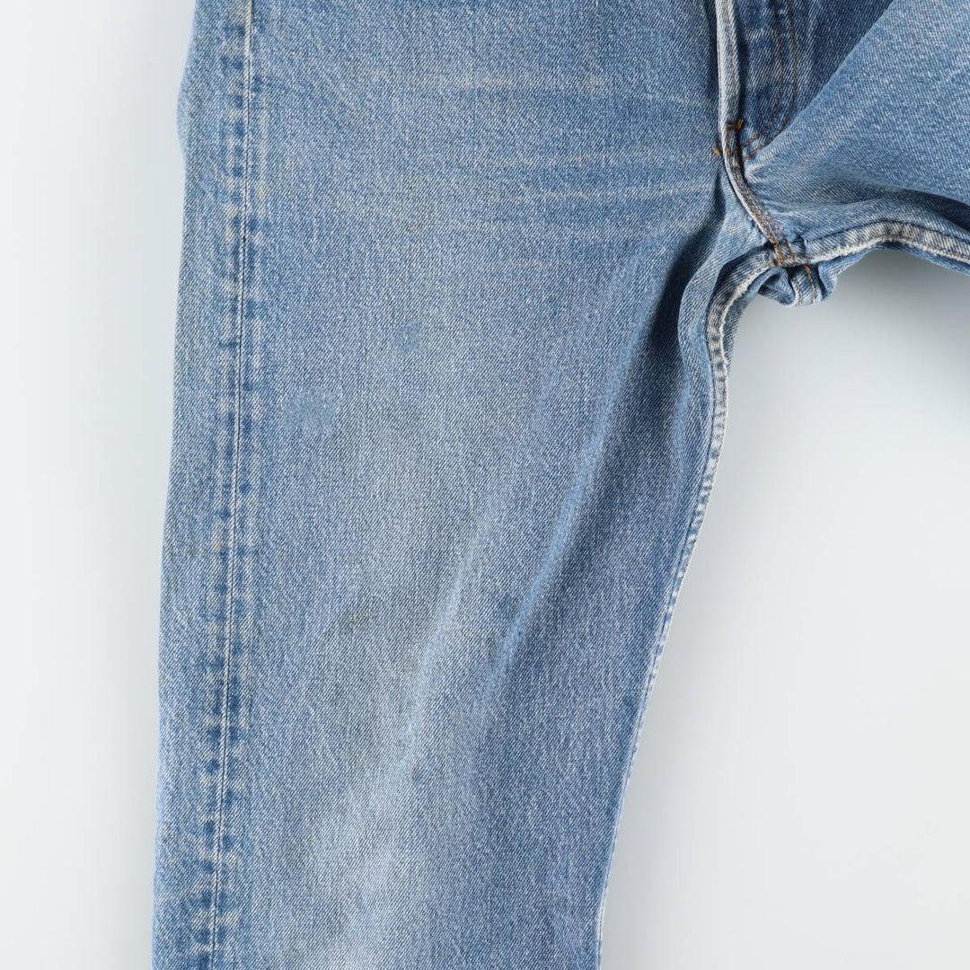 80s-90'S Levi's 501-0000 Straight Denim Pants, Made in USA, Men's Size W32 (approx.), Vintage unclear blue type Vintage Second Hand