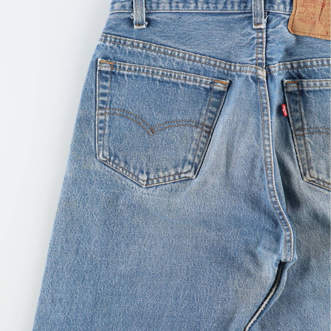 80s-90'S Levi's 501-0000 Straight Denim Pants, Made in USA, Men's Size W32 (approx.), Vintage unclear blue type Vintage Second Hand