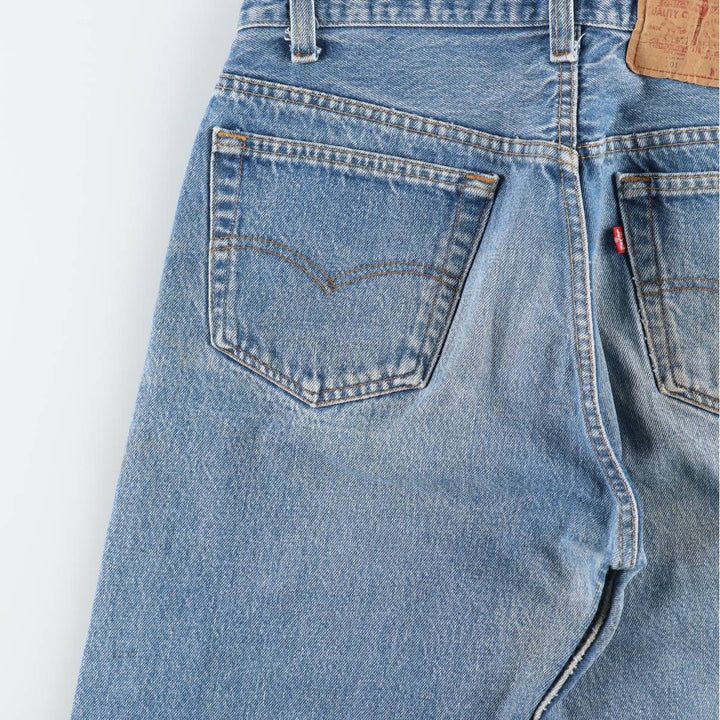 80s-90'S Levi's 501-0000 Straight Denim Pants, Made in USA, Men's Size W32 (approx.), Vintage unclear blue type Vintage Second Hand