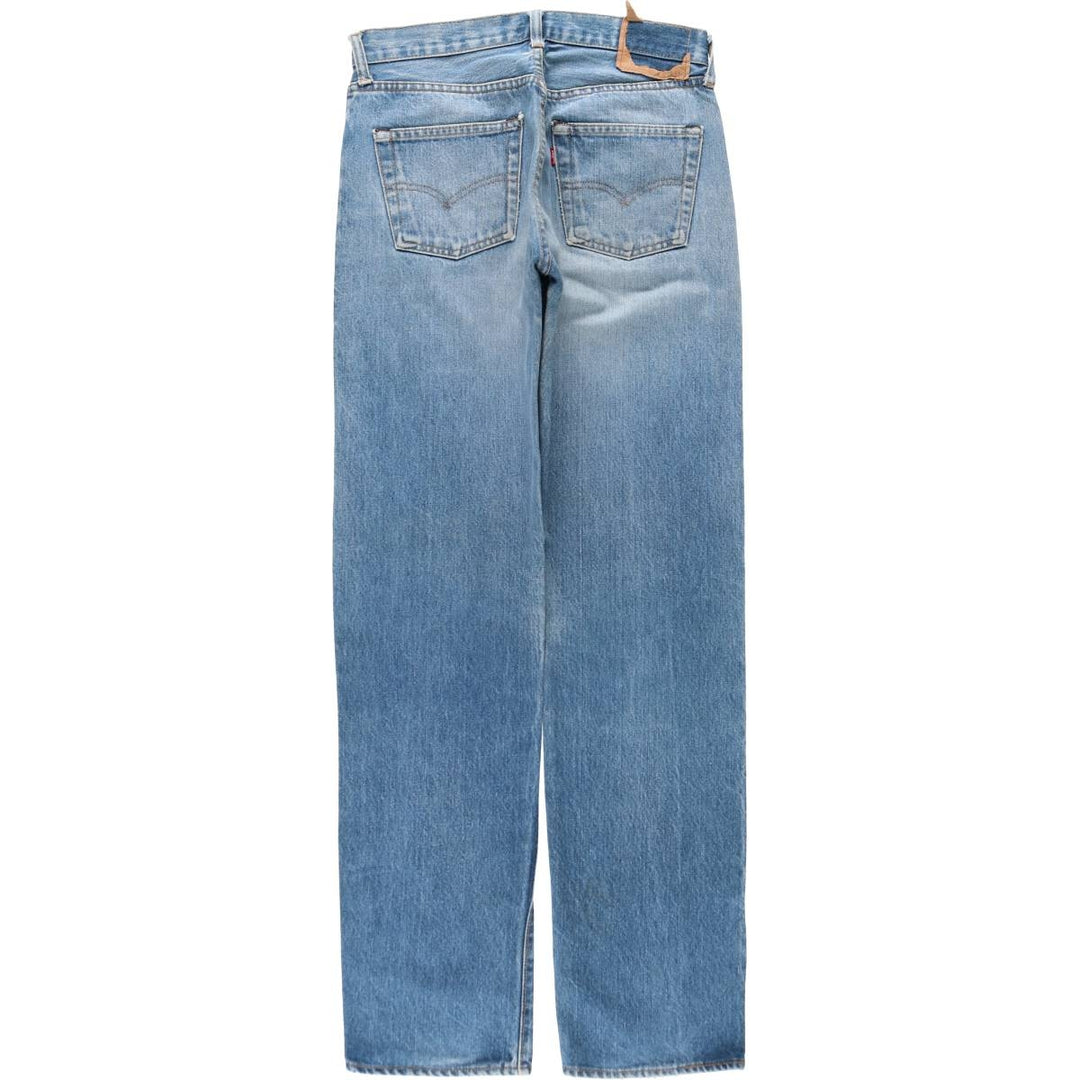 Levi's 501 straight denim pants for men, equivalent to w31 unclear blue type Vintage Second Hand