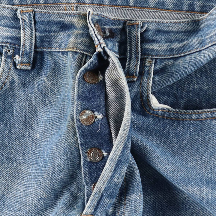 Levi's 501 straight denim pants for men, equivalent to w31 unclear blue type Vintage Second Hand
