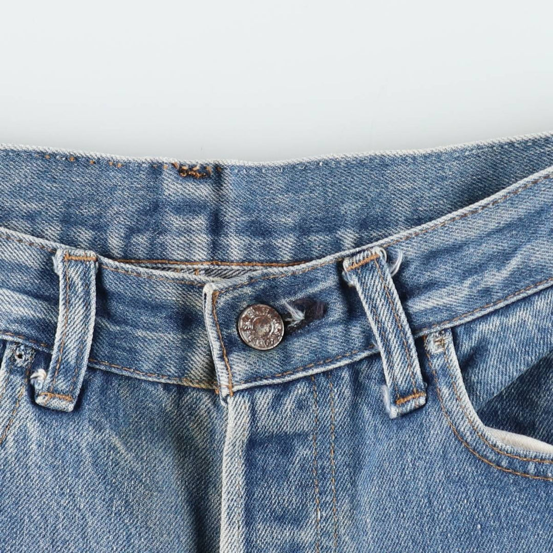 Levi's 501 straight denim pants for men, equivalent to w31 unclear blue type Vintage Second Hand
