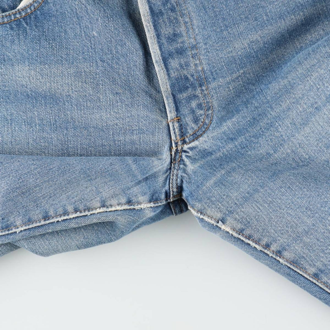 Levi's 501 straight denim pants for men, equivalent to w31 unclear blue type Vintage Second Hand