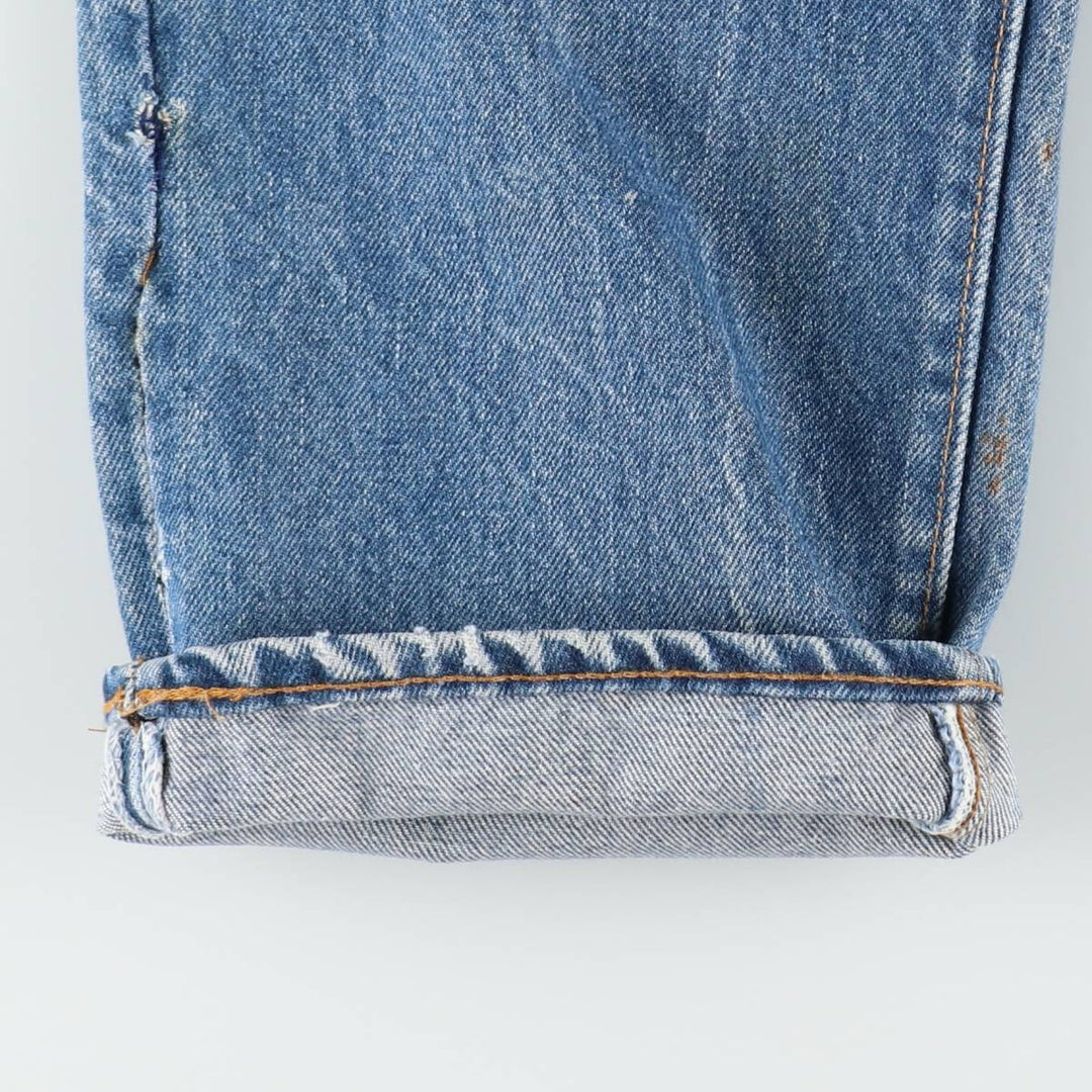 Levi's 501 straight denim pants for men, equivalent to w31 unclear blue type Vintage Second Hand