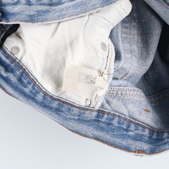 Levi's 501 Straight Denim Pants, Made in USA, Men's Size W30 (approx.) unclear Blue type light blue Vintage Second Hand