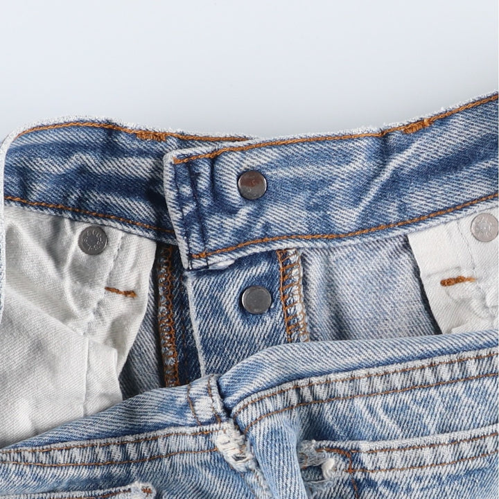 Levi's 501 Straight Denim Pants, Made in USA, Men's Size W30 (approx.) unclear Blue type light blue Vintage Second Hand