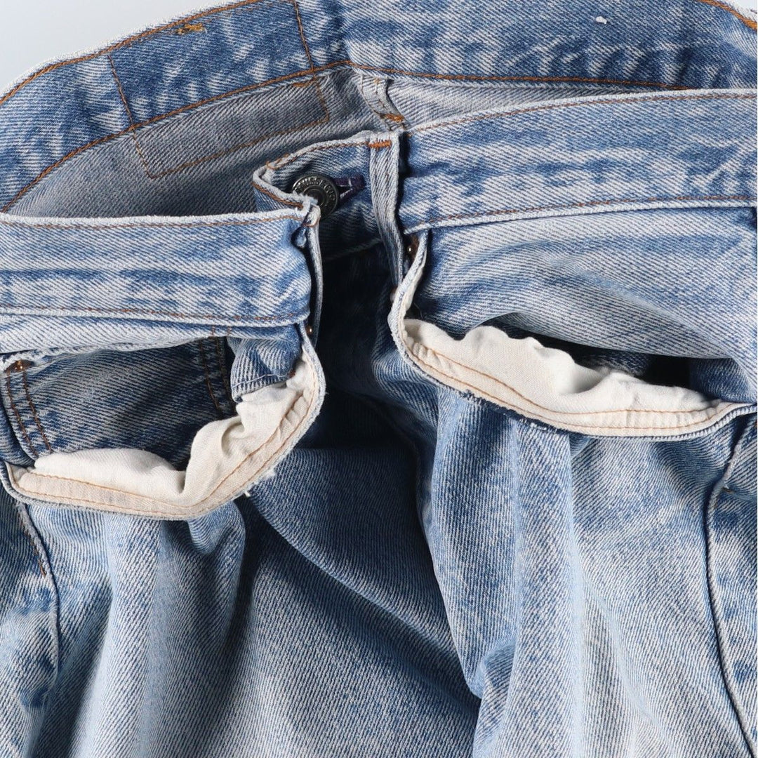 Levi's 501 Straight Denim Pants, Made in USA, Men's Size W30 (approx.) unclear Blue type light blue Vintage Second Hand
